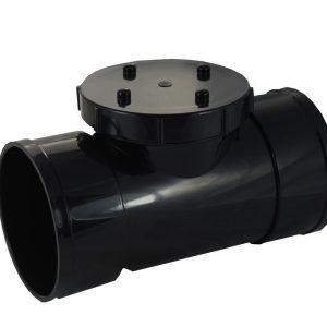 110mm Soil Solvent Weld Double Socket Pipe