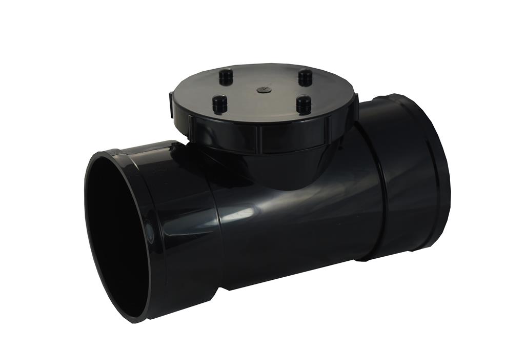 110mm Soil Solvent Weld Double Socket Pipe