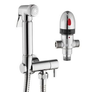 T2607 Jax Round Douche Pack With Thermostatic Douche Valve