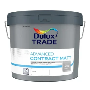 Dulux Trade Advance Contract Matt White 7.5L