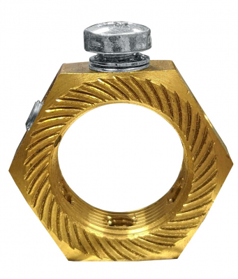 25mm Brass Earthing Nut