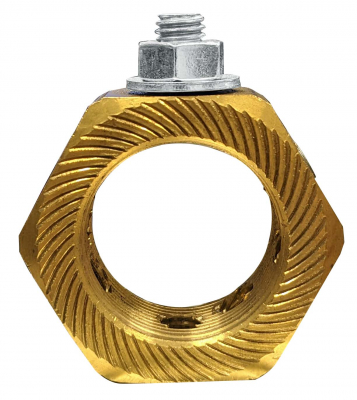 32mm Brass Earthing Nut