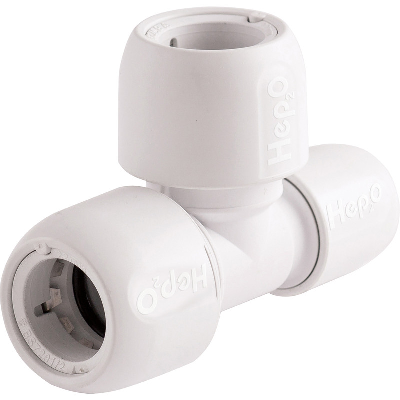 Hep₂O 28mm X 22mm X 28mm End Reducing Tee
