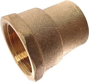 Endfeed 15mm x ¼" Straight Connector Female Iron