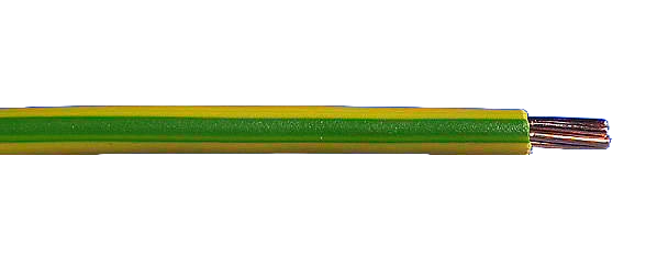 6491X 10.0mm² Green Yellow - Cut to length