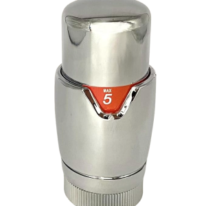 TRV05 Thermostatic Valve Head Fully Chrome For TRV05CO