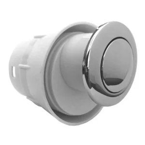 SYG609CP Derwent Macdee Kara 50mm Chrome Single Flush Pneumatic Toilet Cistern Push Button