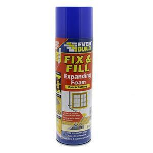 Everbuild Fill & Fix Foam 750ml