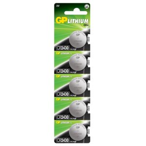 656.278UK Lithium Button Cells CR2430 5 Pack