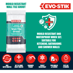Evo-Stick Mould Resistant Wall Tile Grout