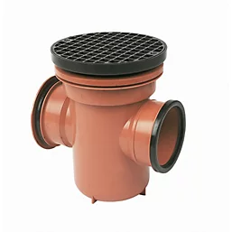 110mm Underground Back Inlet Roddable Gully