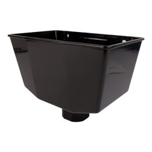 Round Downpipe Coupler- Black