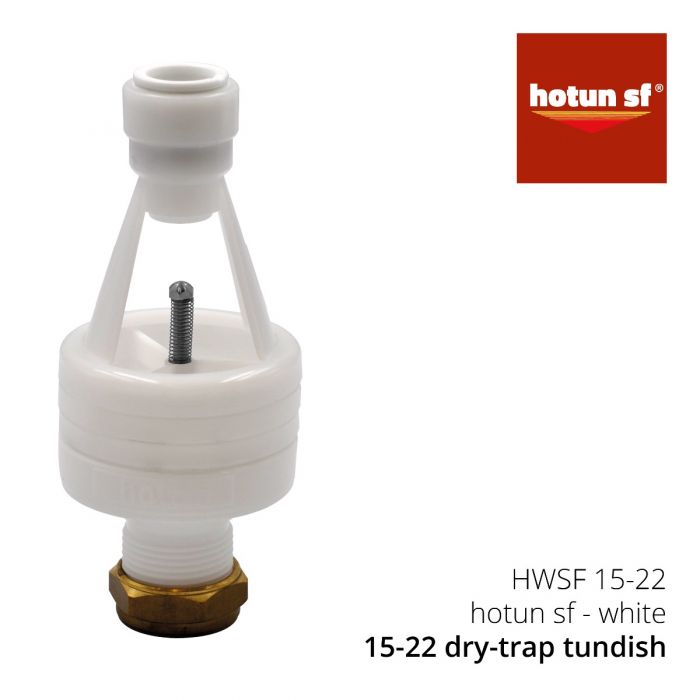 HWSF15-22 Hotun Tundish 15/22mm White SF Range