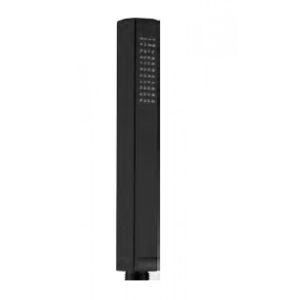 HS500-B Square Anti-Scaling Brass Shower Handle- Matt Black