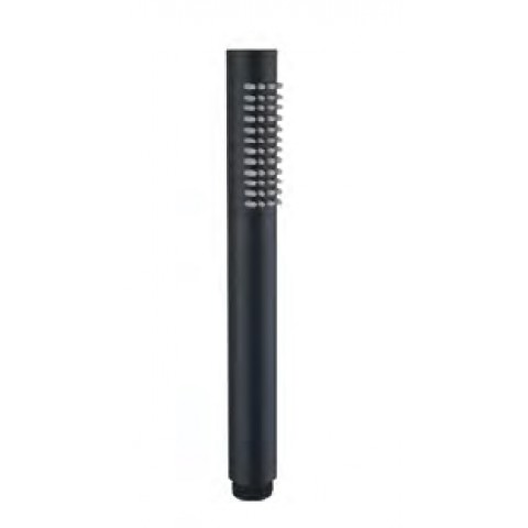 HS600-B Round Anti-Scaling Brass Shower Handle - Matt Black