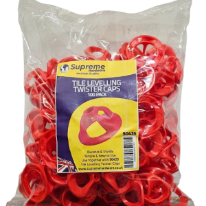 Tile levelling Twister Caps 100Pk