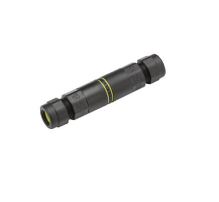 JB0013 IP68 24A Weatherproof Inline Connector With Lever Terminals (3 Pole)