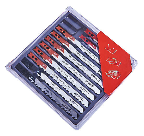 10pc Jigsaw Blade Set