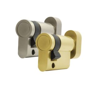 Yale BS Euro Cylinder K/K 80mm NP