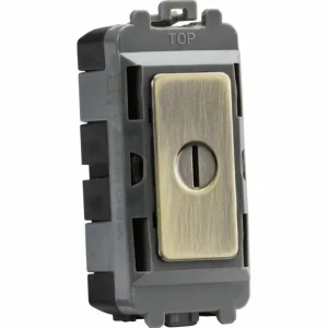 20AX DP Key Module - Antique Brass