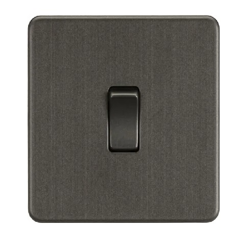 10AX 1G 2-way Switch - Smoked Bronze