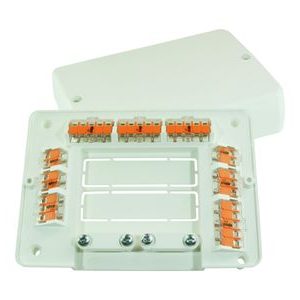 Wago 207-3309 Mbox L32 Wiring Centre Junction with 221 Series Compact Lever Connectors