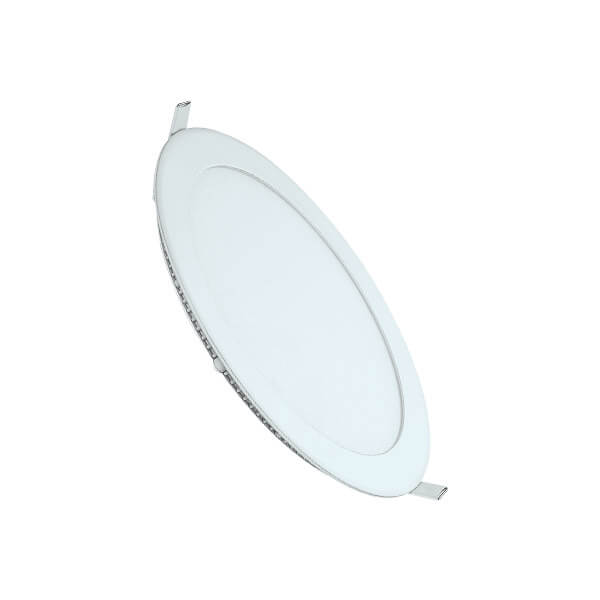 Rother 12+4W Recessed Double Coloured Panel Round- Blue