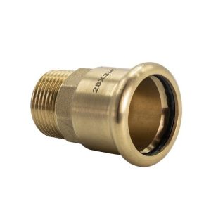 PROXPLUMB Male Iron Thread / Press Fit Coupling 15mm X ¾″