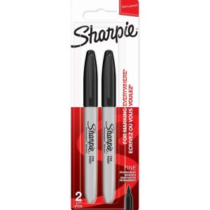 1985860 Sharpie Black Fine Tip Permanent Marker