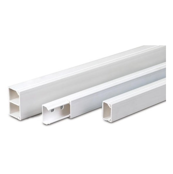 Univolt MIK 25/40/2 WH (106606) Mini Trunking, 25×40 mm, White