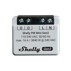 Shelly Plus 1 Gen3 WiFi Operated Smart Switch