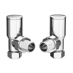 BV6070B 15mm Round Head Angle Valve CP