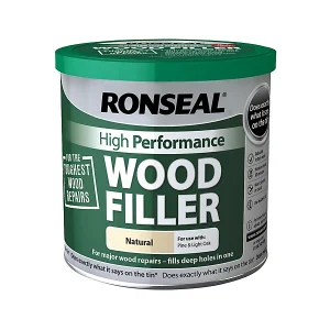 Ronseal High Performance Wood Filler 550g Natural