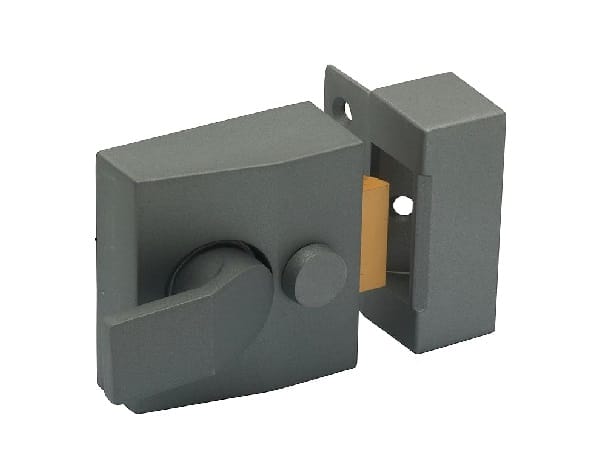 NLG201 Sterling Deadlocking Nightlatch- Grey Narrow