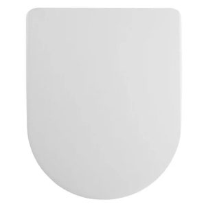 TSNAVSCD Soft Close Toilet Seat D-Shape White