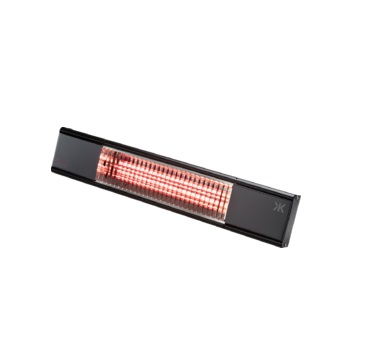 OH65MB 230V IP65 1.5kW Shortwave Infrared Heater - Matt Black