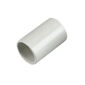 Aquaflow Overflow System Straight Coupling 21.5mm White