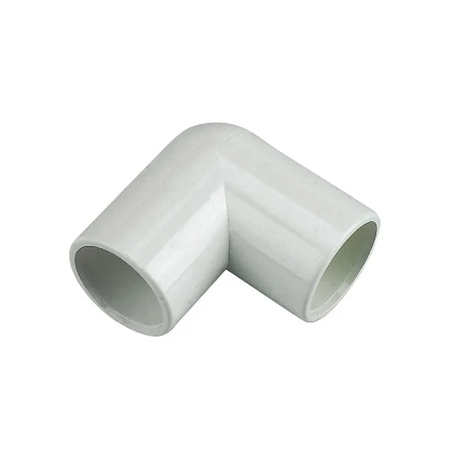 Aquaflow Overflow System 90° Bend 21.5mm White