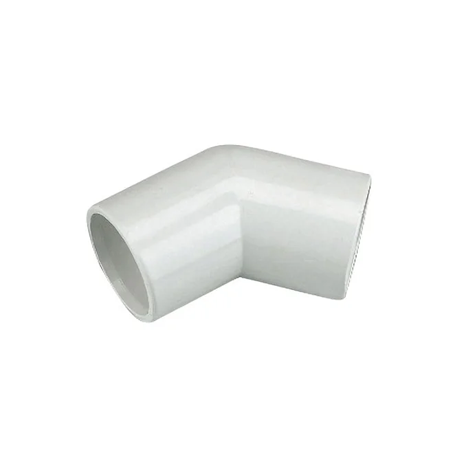 Aquaflow Overflow System 135° Bend 21.5mm White