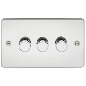 3G 2-Way 10-200W (5-150W LED) Intelligent Dimmer - Polished Chrome