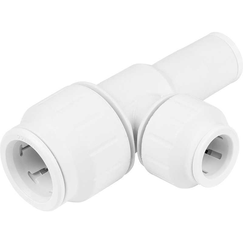 JG Speedfit 22mm X 22mm X 15mm Reducing Stem Tee
