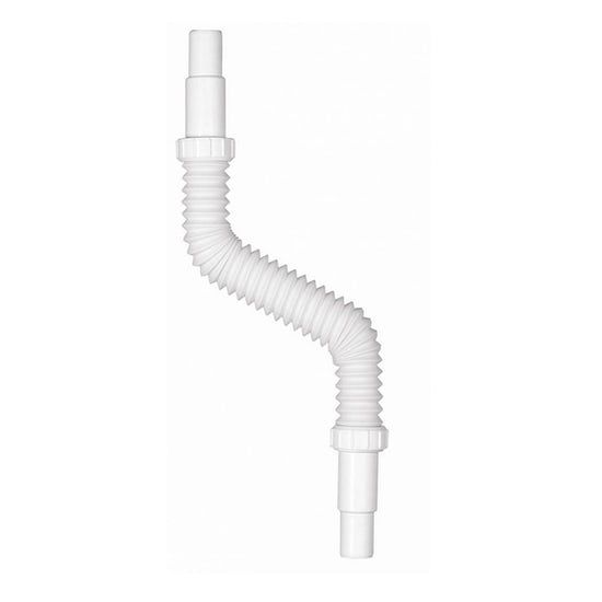 PRWFCFWO-LONG Plastic Compression 32mm/40mm Flexible Waste Pipe Long (500mm To 1500mm)