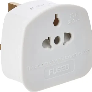 Daewoo UK Tourist Adaptor Loose White