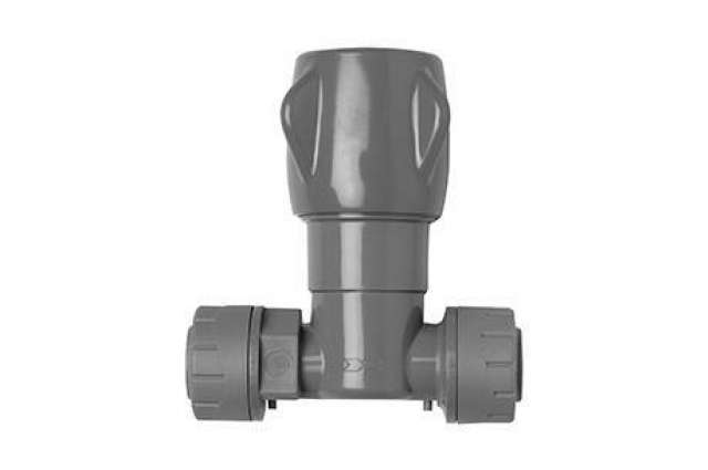 PolyPlumb 22mm Stopcock
