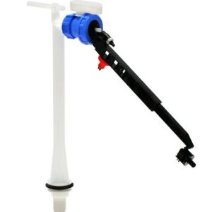 B706A Delchem 9.5" Bottom Entry Adjustable Arm Filling Valve
