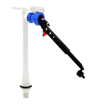 B706A Delchem 9.5" Bottom Entry Adjustable Arm Filling Valve