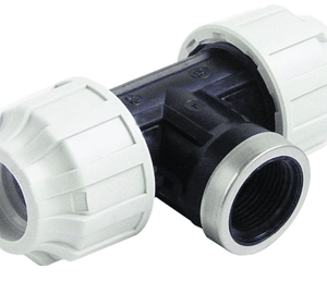 PRMTF-32F MDPE 32mm x 1" 90° Tee FI