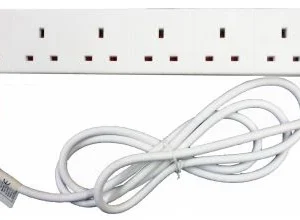 Powerplus 6 Way Extension Lead 13Amp (250AC)