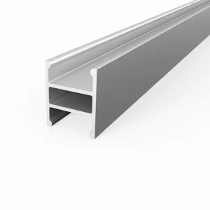 156.838UK Aluminium LED Tape Profile - 2 Way Bar 2m