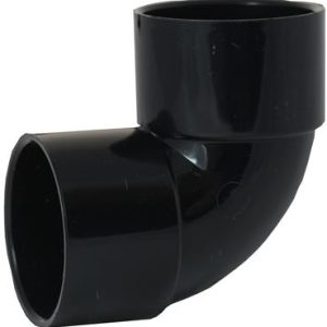 Waste Solvent Weld 32mm 90° Knuckle Bend Black/ Grey/ White